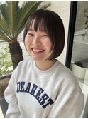 小顔ショートボブ（田岡）