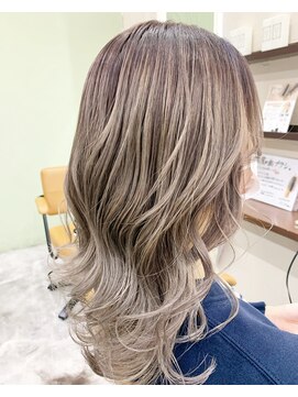 エイム ヘアメイク 横川店(eim HAIR MAKE) バレイヤージュ