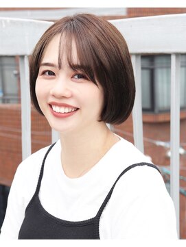 ボヌール(BonHeur) 【オリーブベージュ】まるみショート