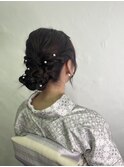 着物ヘアセット