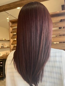 エルア 辻堂(LR.) 大人ハイライト/シークレットハイライト/抜け感ベージュショート