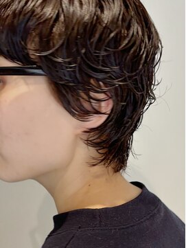 ハマモト ショートパーマ