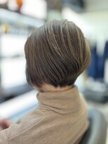 オルオル(OLUOLU)&nbsp;ショート×ツヤ復活白髪染め×ぼかし