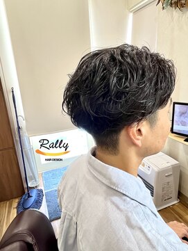 ラリー(Rally) ツーブロピンパーマ