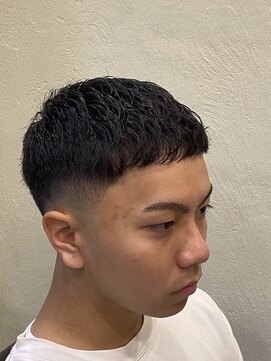 スカイマスターバーバー 渋谷(SKY MASTER BARBER) クロップスタイル[渋谷/理容室/バーバー/フェード]