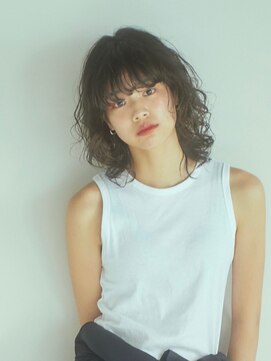 スンスン 学芸大学(sun/sun) ミディアムニュアンスパーマ