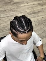 タイドヘアー 高槻2号店(TIDE HAIR)&nbsp;ウェーブコーンロウ