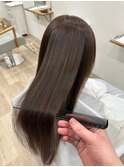 憧れのサラサラストレートヘア