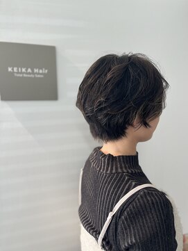大人っぽいナチュラルマッシュショート
