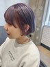 【高級カラー】ケアブリーチ＋カット+"イルミナカラー＋4stepトリートメント