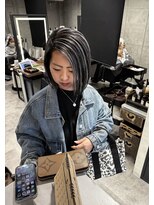 アコ(Aco)&nbsp;★スクエアラインボブ×コントラストハイライト★