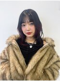 レイヤーカット＋ポイントカラー