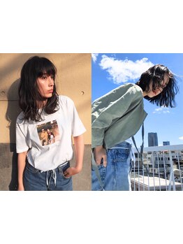 軽やかなパーマスタイルが今人気♪コテで巻いたようなしっかりとしたカールが実現[南青山/表参道駅]