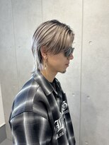 レオクマ(REOKUMA)&nbsp;メンズバレイヤージュ/中華ヘア/メンズメンズウルフ