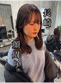 長崎　韓国/レイヤーカット/顔周り