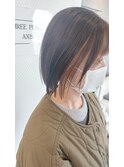 おしゃれにインナーカラー！