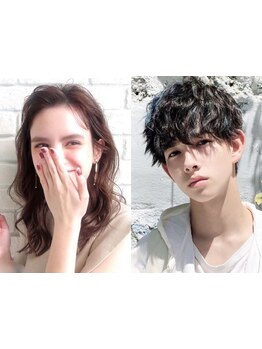 思わず触りたくなるような柔らか質感～根本のしっかり立ち上げまで豊富な薬剤より髪・骨格に合わせて厳選◎