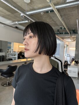 テンション(tension) ミニボブワンレンボブマチルダボブ大通駅バスセンター駅すすきの