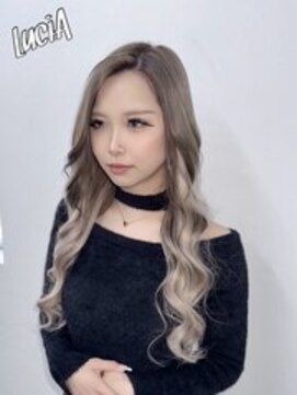 ルシア 京都四条河原町烏丸(LuciA) 【レミー100%/54cm】シールエクステ70枚+カラー