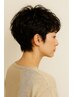 【トップに自然な立体感☆時短パーマ+カット+Tr￥8800→￥7700！今だけ価格☆】