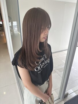 ゴットフロー(GOTTO FLOW) レイヤーカット/まろやかベージュ/ミディアムヘアー