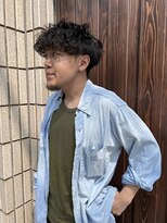 ジャヌ 浜町 眼鏡橋(JANU)&nbsp;メンズマッシュ/スパイラルパーマ