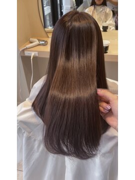 ザックジングウ 表参道(ZACC JINGU) 縮毛矯正/透明感カラー/