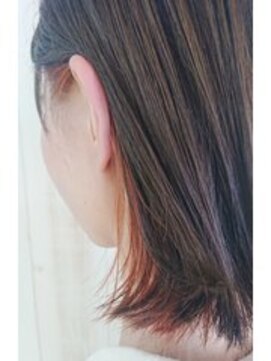 ギャレット 新宿店(Garret) イヤリングカラー、アプリコットオレンジ