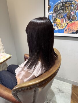 ラ タント(L'attente) ブリーチ無しラベンダーブラック