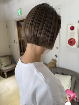 バブ バイネオリーブ(Bab by neolive) ココアベージュ/オリーブグレー/小顔/ハイライト/自由ヶ丘