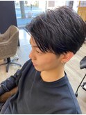 アップバングスタイル