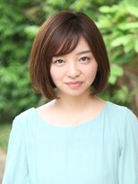 ヘアカラー専門店 フフ 綱島駅前店(fufu)&nbsp;【fufu】柔らかベージュ×王道ショートボブ