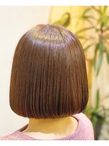 フリーダムデザイン(FreeDoM Design hair&nail) ケラリファイントリートメントツヤツヤワンレンボブ