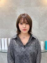 コレル(KORELLE) セルフカラーの緑ムラを整える透け感グレージュ
