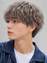 セプト 博多(SEPT.) ミルクティーアッシュ ツイストスパイラルパーマ ダブルカラー