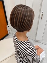 ナーディ バイ ミルボン(NERDy by milbon) 大人ハイライト/上品なハイライト/白髪ぼかし/40~50代に人気