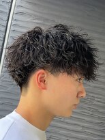 テンション(tension)&nbsp;メンズカットシャドウパーマツイストスパイラルパーマ札幌大通