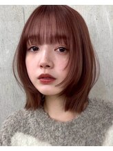 シノヤ 本店 美髪彩生プレトワカラー/ピンクグレージュ/30代40代50代