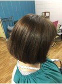 おかっぱダークアッシュ
