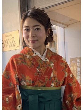 着付けヘアセット専門店 ウィズ(With) ルーズアップ