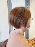 【ボブヘア/大人ショート】横顔美人ショート/30代/40代/50代