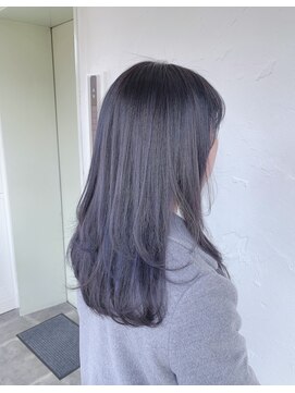 ピチカート パクト(pizzicato pacto) ロング アッシュヴァイオレット