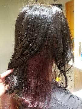 エイト 上野店(EIGHT ueno) 【EIGHT 上野】佐藤 インナーカラーピンク