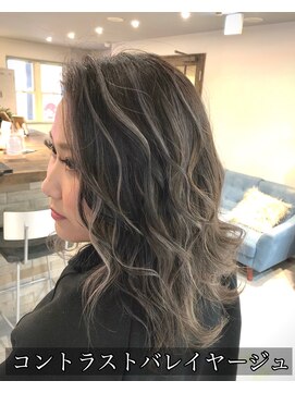 ナンバースリー 溝の口店(Number Three) コントラストバレイヤージュ☆