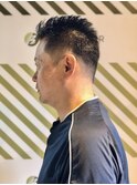 大人の刈り上げスタイル【BARBER-BAR】