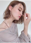 ルーズな質感で創る今どきおしゃれボブ