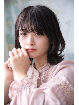 リアン 上尾店(Rien) ボブ/カーキグレージュ/マッシュショート/フェザーバンク[上尾]