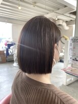 ヘア スパ リゾート リアン(hair spa resort Lien) 切りっぱなしストレートボブ