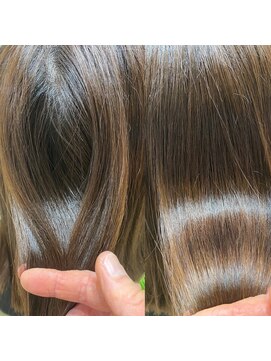 ラヴィヘアスペース(La Vie hair space) 髪質改善カラー