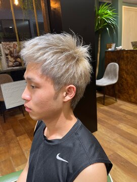 ソウルメイト(soul mate) ホワイトブロンド×ショート